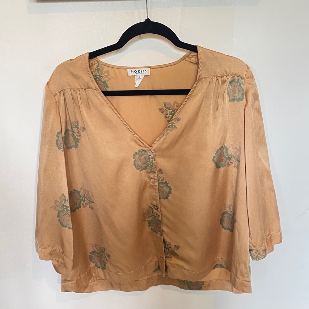 Horses Atelier silky blouse